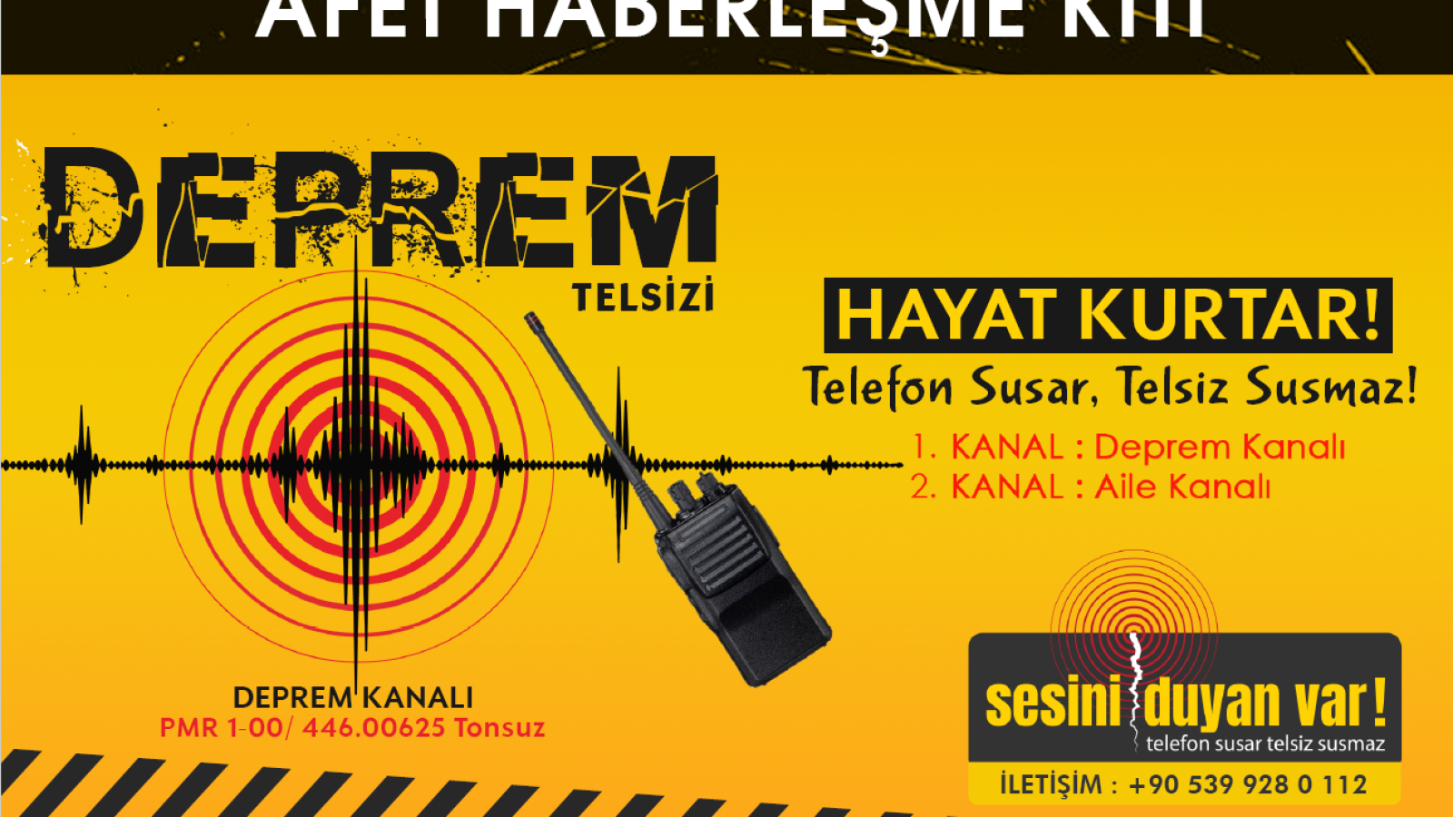 afet-haberlesme-kiti