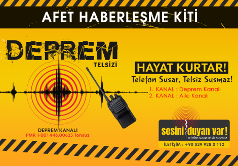afet-haberlesme-kiti
