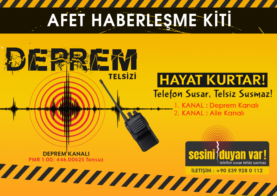 afet-haberlesme-kiti