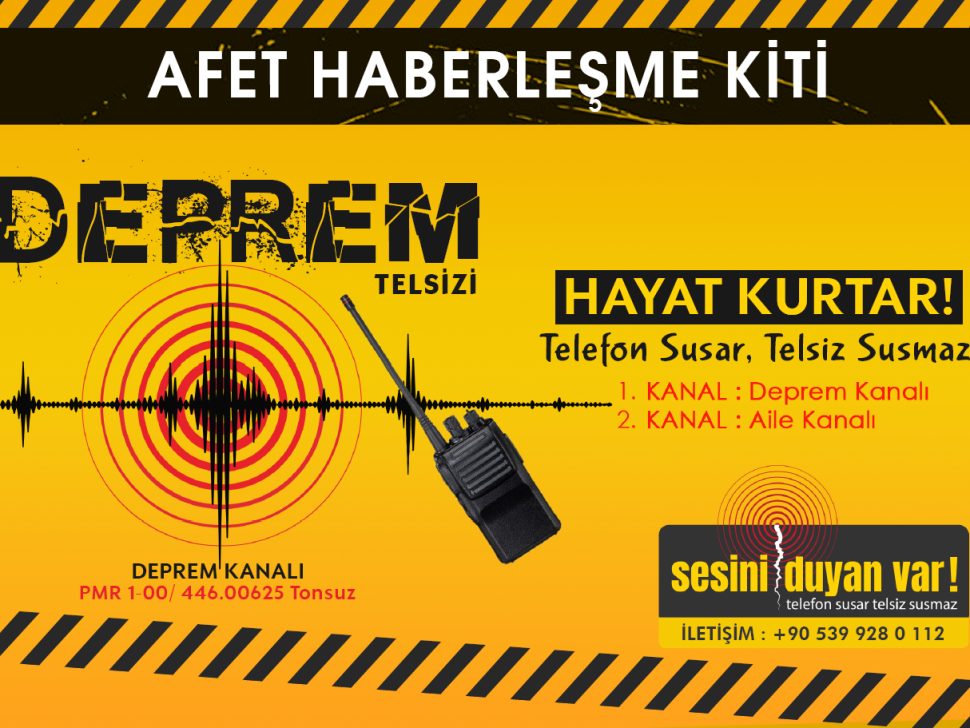 afet-haberlesme-kiti